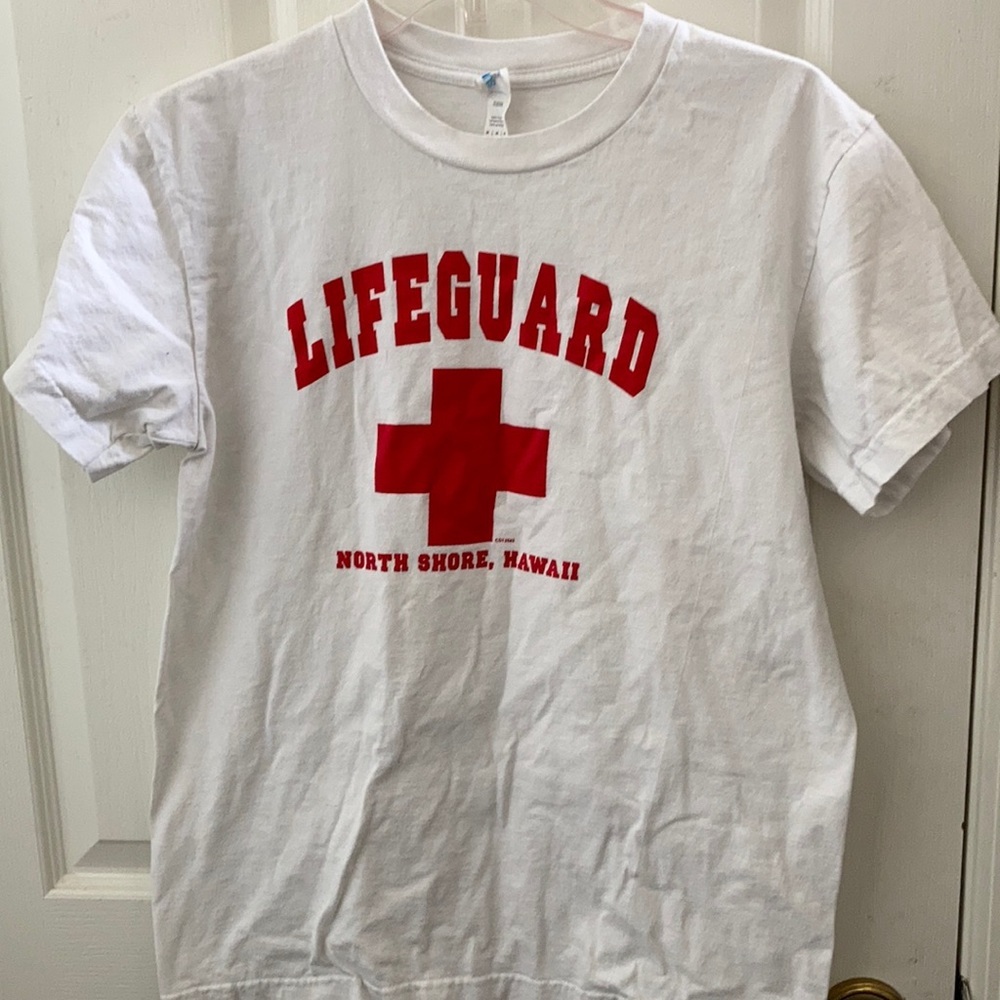 FINAL MARKDOWN Unisex Suna North Shore Hawaii Lifeguard Tee (M)